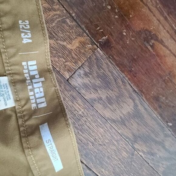 MEN-S Urban Pipeline Tan Straight Leg Pants 32/34 Utility Casual - Picture 3 of 8
